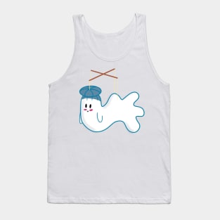 Little Ghost Puppet Tank Top